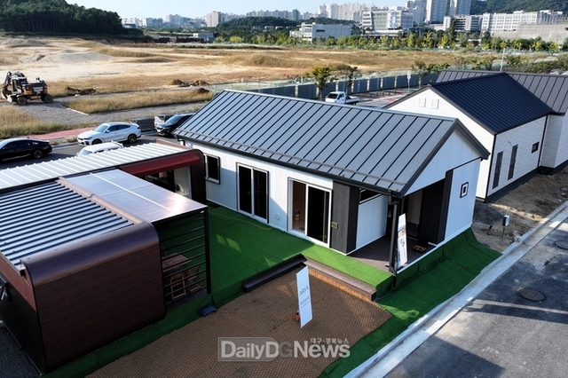 경북도, 모듈러 견본주택 시범단지 개관