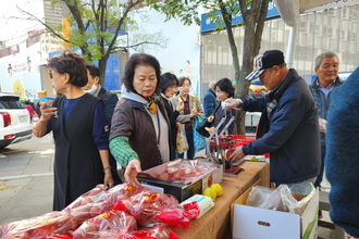 “영주사과, 조선의 진상품으로 서울 인사동 나들이”