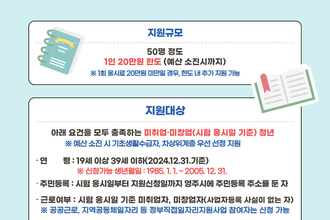 영주시, 청년 어학 및 자격시험 응시료 지원사업 하반기 접수 시작