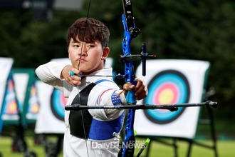 예천군청 김제덕・장지호 선수, 2026 양궁 국가대표 선발