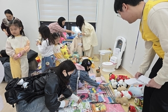 경산시, 공동육아나눔터 돌봄품앗이 가족, ‘행복 나눔 장터’ 운영