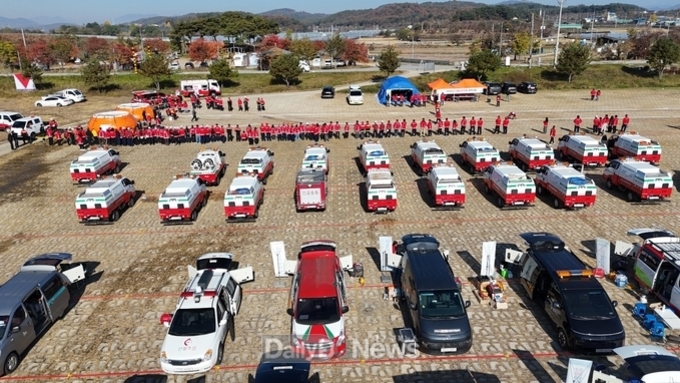 경북 21개 시군 산불전문예방진화대, 산불진화 기량 겨루다!
