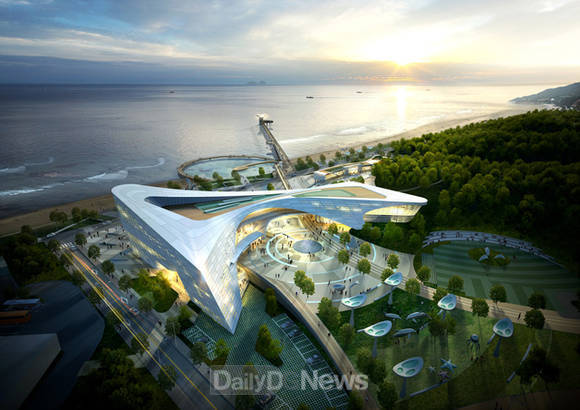 국립해양과학교육관 조감도(울진군 제공)