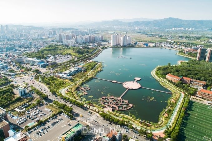 경산시는 2018 아시아 도시경관상을 수상했다. (사진=경산시 제공) 
