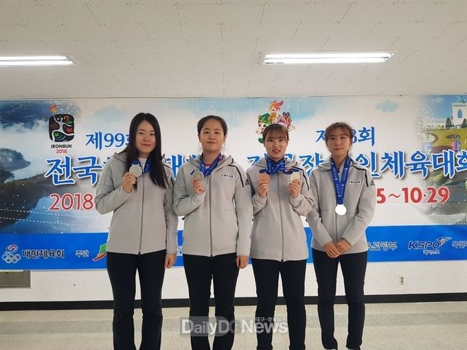 좌로부터 김수경, 편아해, 김지연, 신민옥