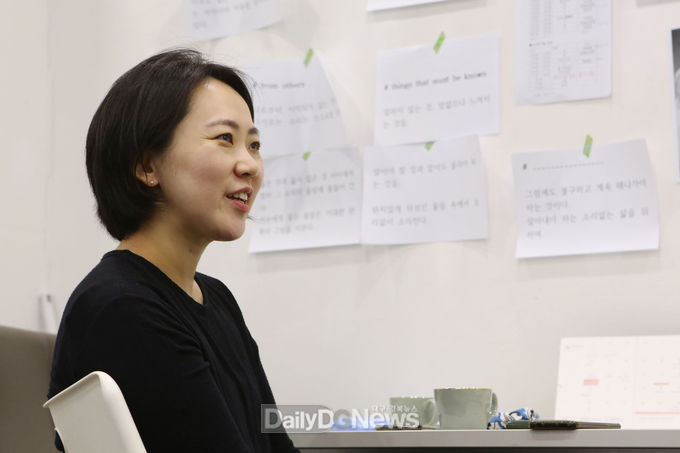 권효원 안무가 인터뷰 모습 