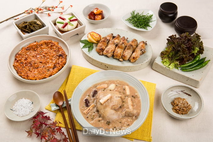 닭백숙+닭불고기+닭날개