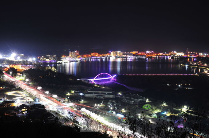 보문단지 야경