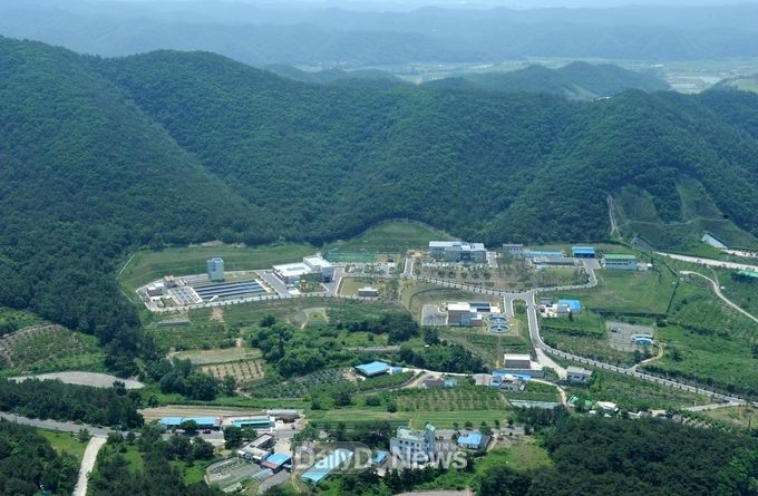 영천시상수도사업소 전경