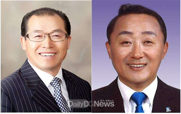사진 왼쪽부터 박태춘, 이재도 의원