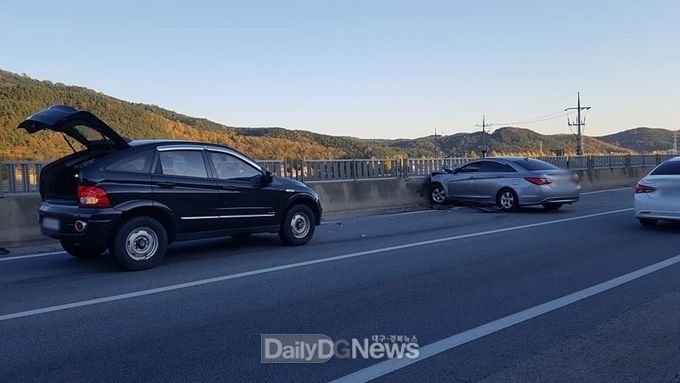 사진제공 경북지방경찰청) 사고 현장 모습