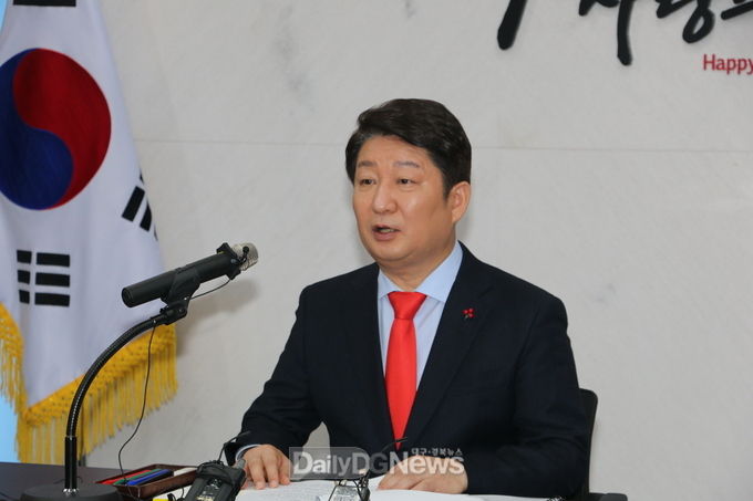 권영진 대구광역시장. (사진=이준호 기자)
