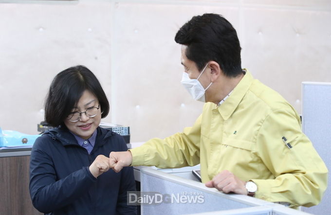 이강덕 포항시장, 코로나19 현장 근무자 격려