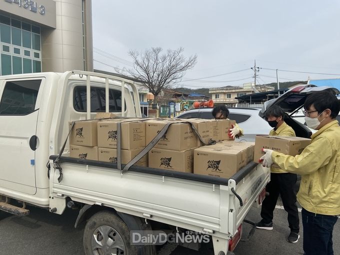 영양군, 관내 전 세대 살균소독제 무상배부 실시