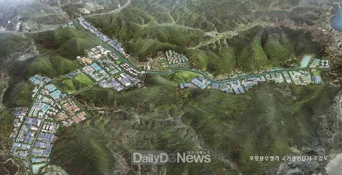 포항블루밸리국가산단 분양 열기, 불황도 녹였다(조감도)