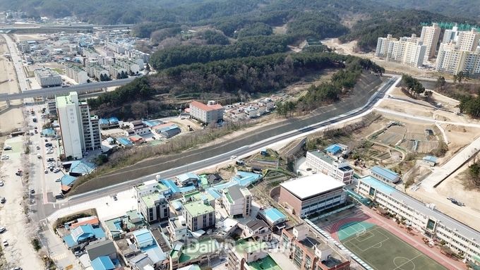 울진군, 북면도시계획도로개설사업 완료