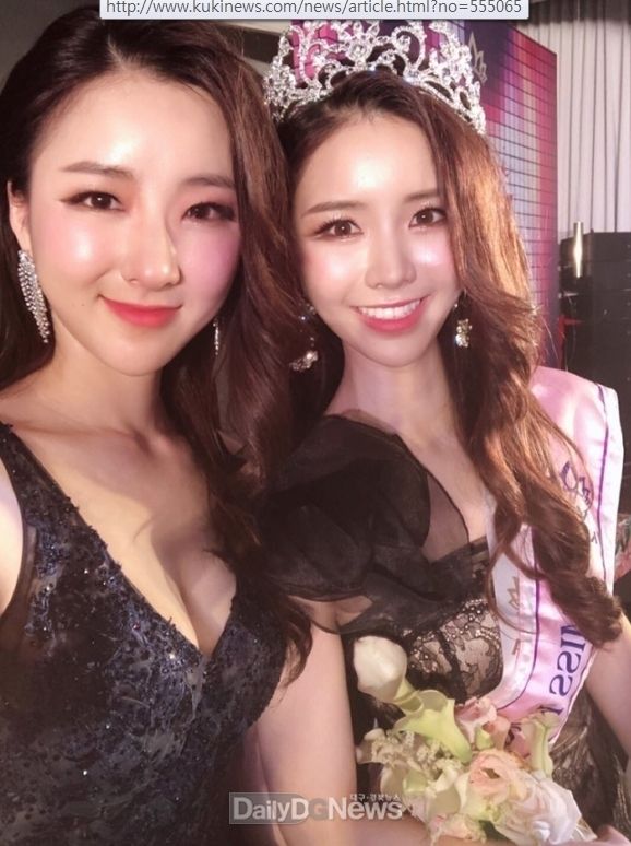 2018년 미스서울 선 김희로 큰딸, 미스차이나 선 김희란 작은딸