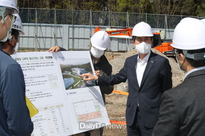 포항시, 주민복지와 안전 위한 ‘다목적 재난구호소’ 건립 순항