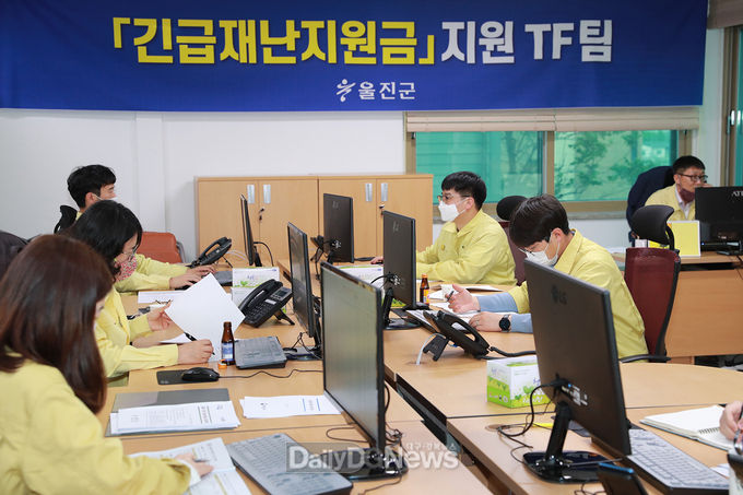 울진군, 정부 긴급재난지원금 지원단 구성
