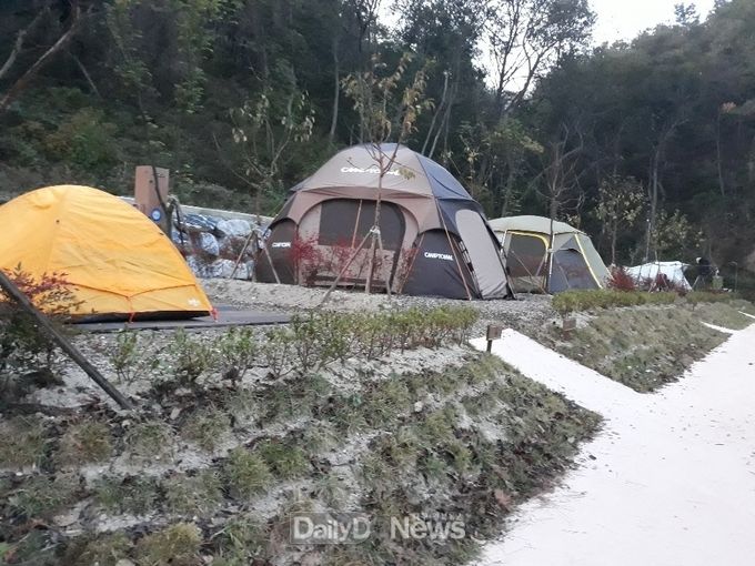 포항시, 포항국민여가캠핑장 6월 1일부터 본격 개장(시범운영사진)