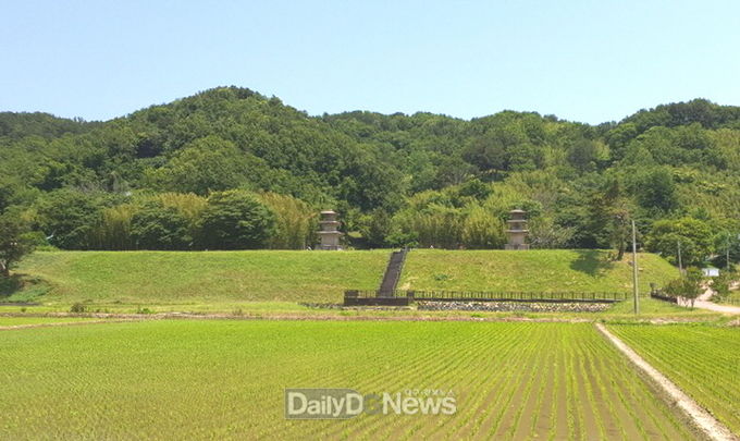 감은사지, 고효율 LED 수목조명등으로 경관조명 보수