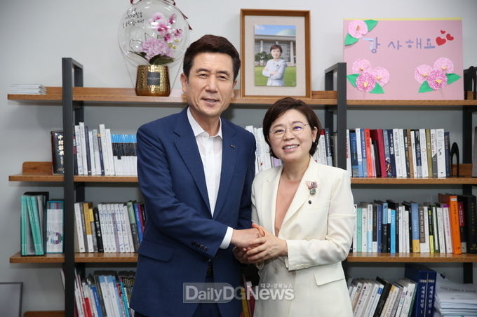 이강덕 포항시장, 국회방문.지역현안·국비확보 협조 요청(김정재 의원)