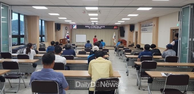 영양군, 수박재배농가 현장 합동순회 교육 실시