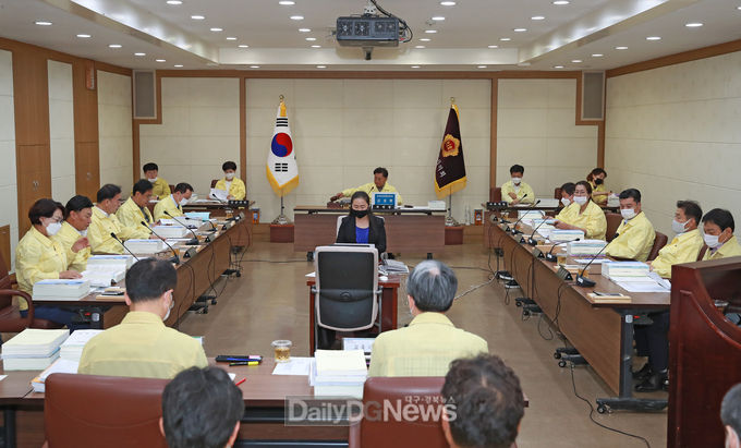 대구시의회 제275회 정례회 예산결산특별위원회 회의 모습. (사진=대구시의회 제공)