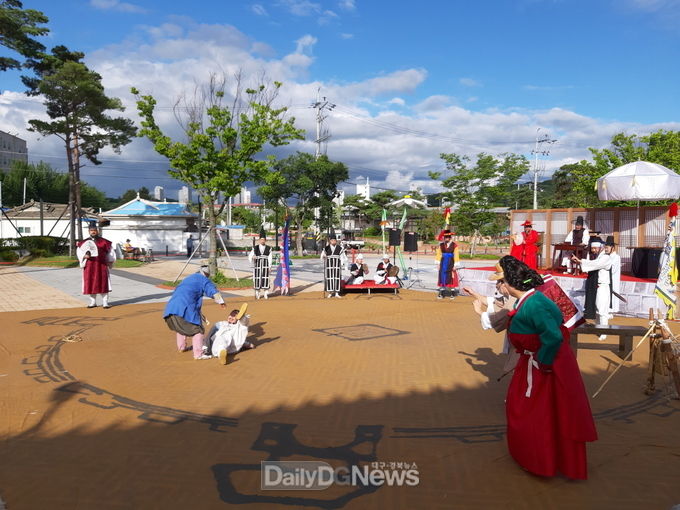 영주시, 마당놀이 ‘초군청 재판놀이’ 공연 개최