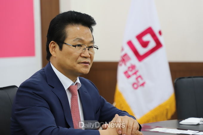 김용판 미래통합당 대구 달서구병 국회의원. (사진=이준호 기자)