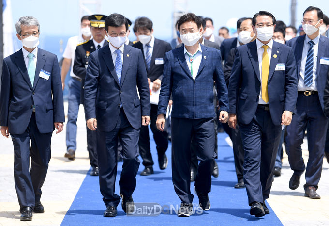 사진: 데일리대구경북뉴스 김형만 기자) 제25회 바다의 날 기념식 및 국립해양과학관 개관식 개최