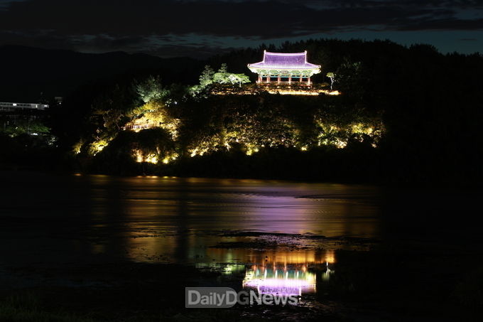 ‘형산강 8경’금장대 뷰 포인트 완성