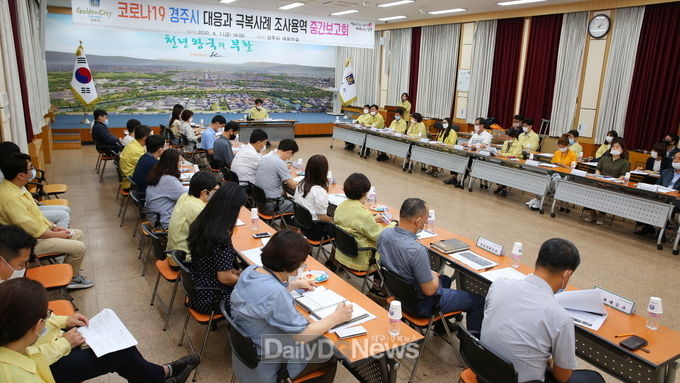 경주시, 코로나19 대응과 극복사례 용역 중간보고회 개최