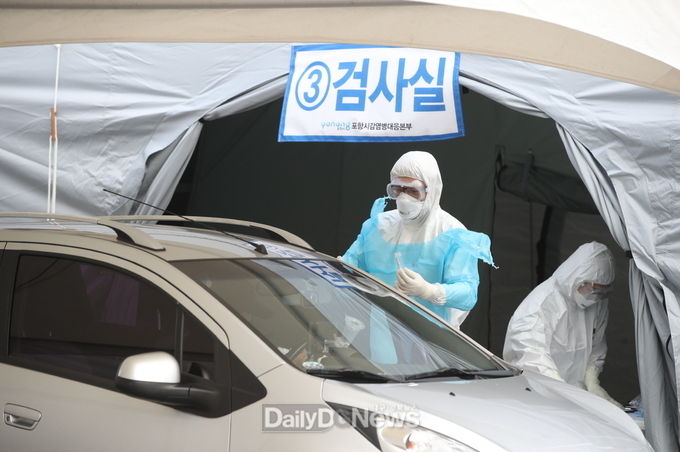 변화하는 시민들의 삶, 포스트코로나 시대를 위한 건강한 미래(포항의료원 드라이브스루 선별진료소)