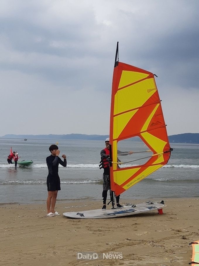 청림해변 청소년 해양레저스포츠 체험교실 운영