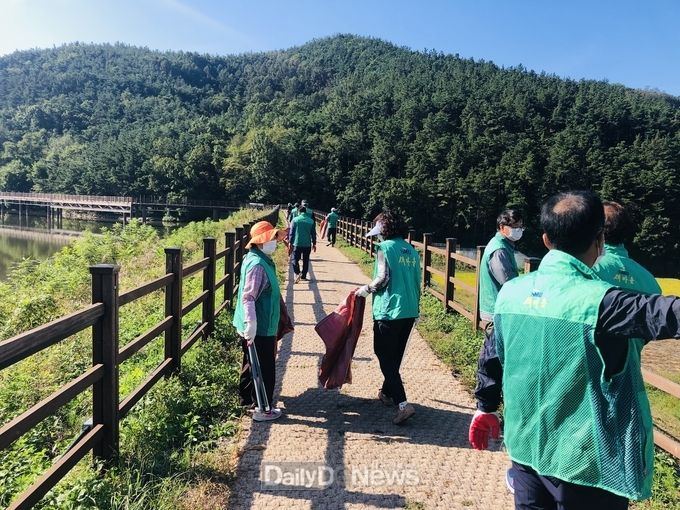부계면 추석맞이 대청소 실시