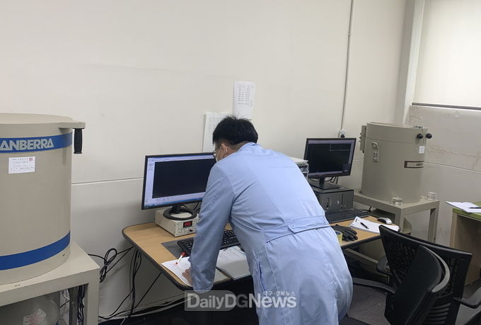 경주시, 3분기 지역 내 수산물 방사능 분석 실시