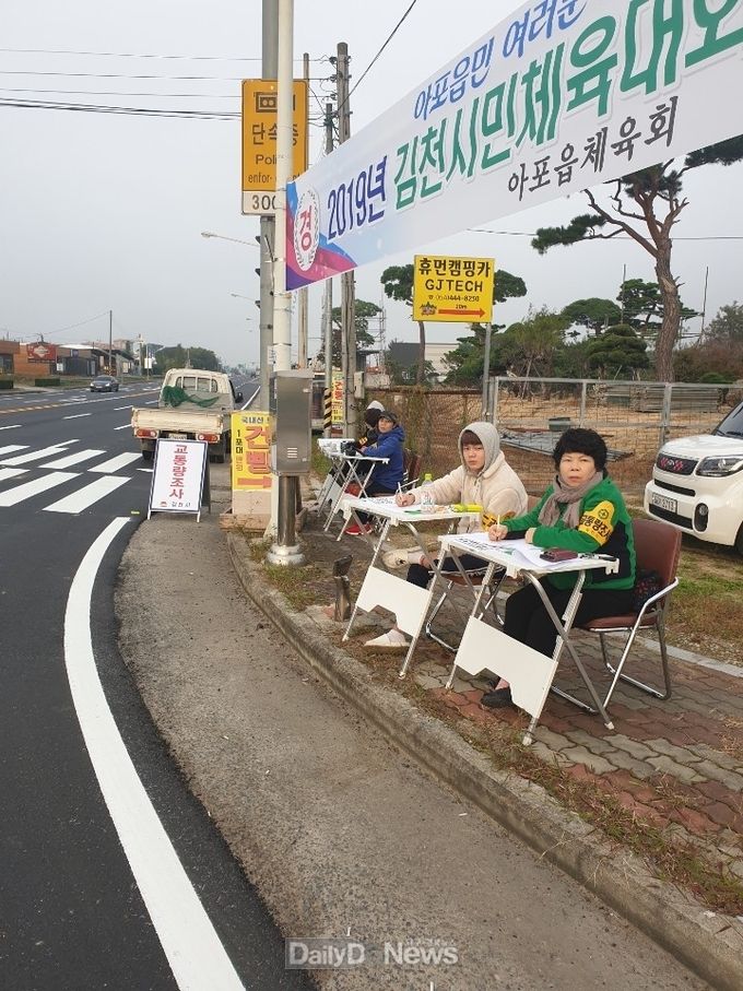 김천시, 주요도로 교통량 일제조사 실시