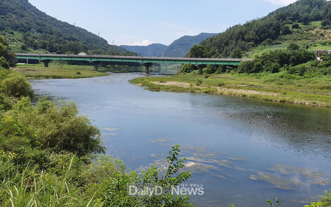 <충북 충주시 달천 일대 채집지>