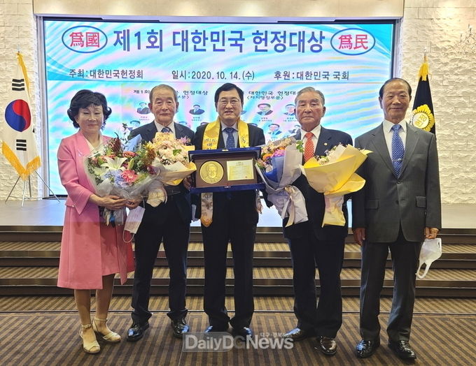 주낙영 경주시장,‘대한민국 헌정대상’수상