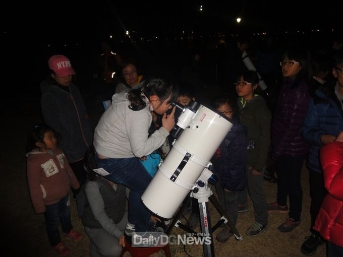 구미과학관, 23일 천체 관측행사 운영