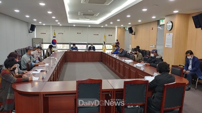 다산면 주민자치위원회 3분기 정기회의 개최