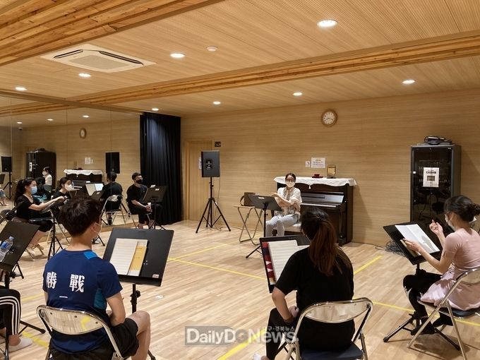 제6기 DIMF 뮤지컬아카데미_배우과정 강의모습. (사진=DIMF 제공)
