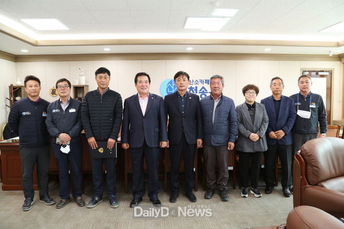 명품 청송사과 품질은 군수가 ‘보증’