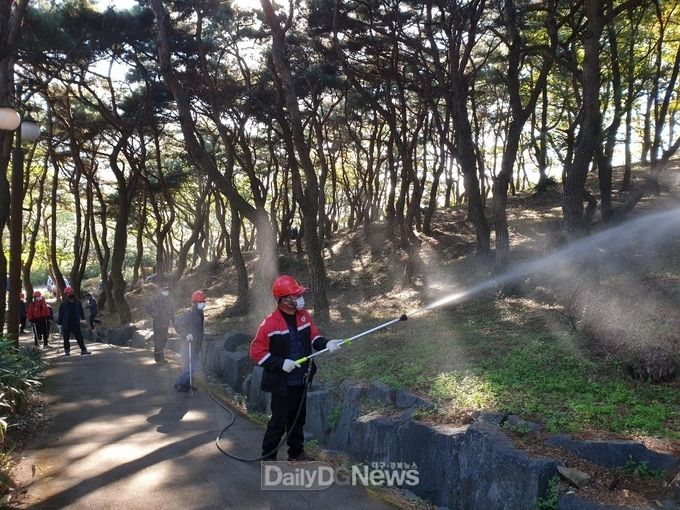 가을철 산불방지인력 조기교육 실시