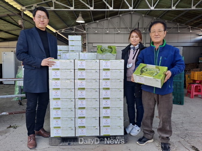 영주시, ‘샤인머스켓’ 포도 해외시장 첫 진출