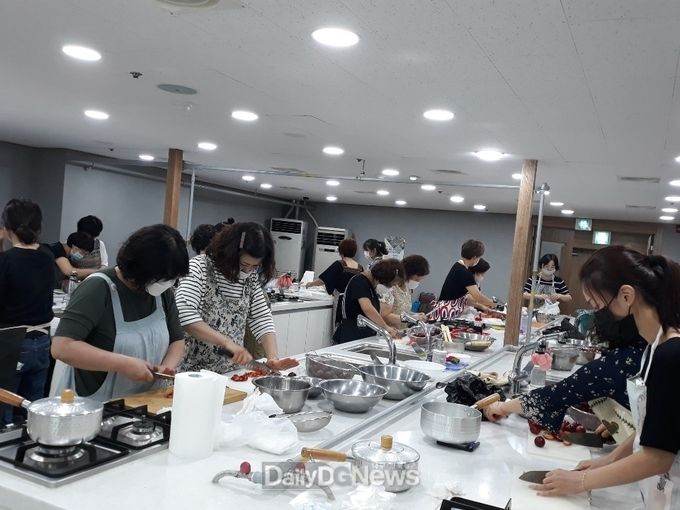 지역 특산물 이용한 퓨전한과 마스터 교육 과정