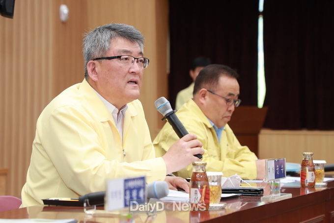 예천군 도시재생 행정협의회 개최 장면