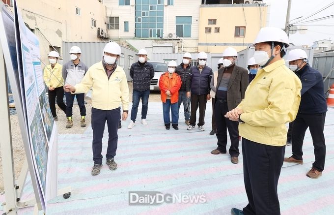 성주군, 겨울철 대비 건설현장 특별안전점검 실시
