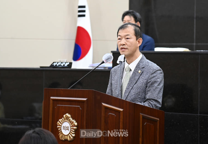 20일 당선 무효형을 선고 받은 민부기 대구 서구의원. (사진=민부기 페이스북 캡처)